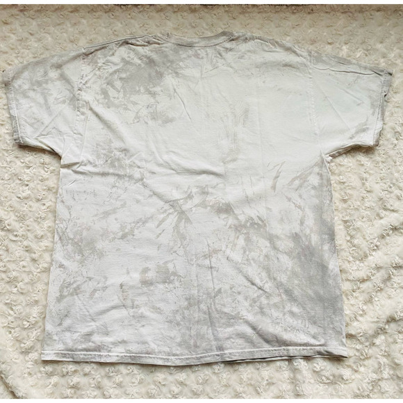 Anheuser Busch Bud Light Beer Alcohol Tie Dye Cotton Heavyweight T Shirt Size XL - Picture 4 of 4